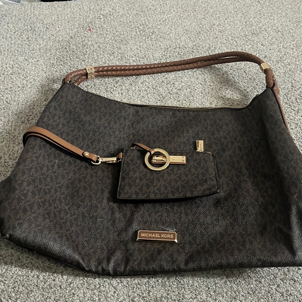 MK hobo bag with wallet